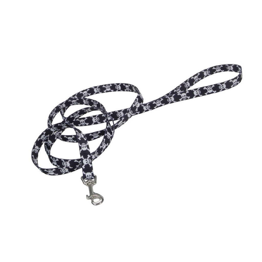 Coastal Pet Products Pet Attire Styles Nylon Dog Leash Black 5/8