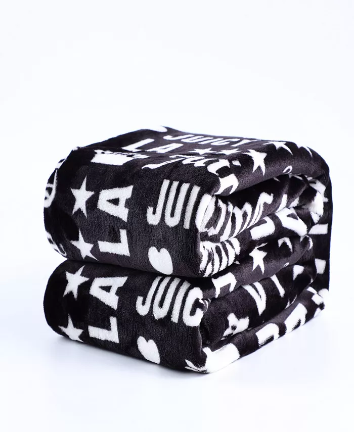 Juicy Couture Crown Plush Throw， 50