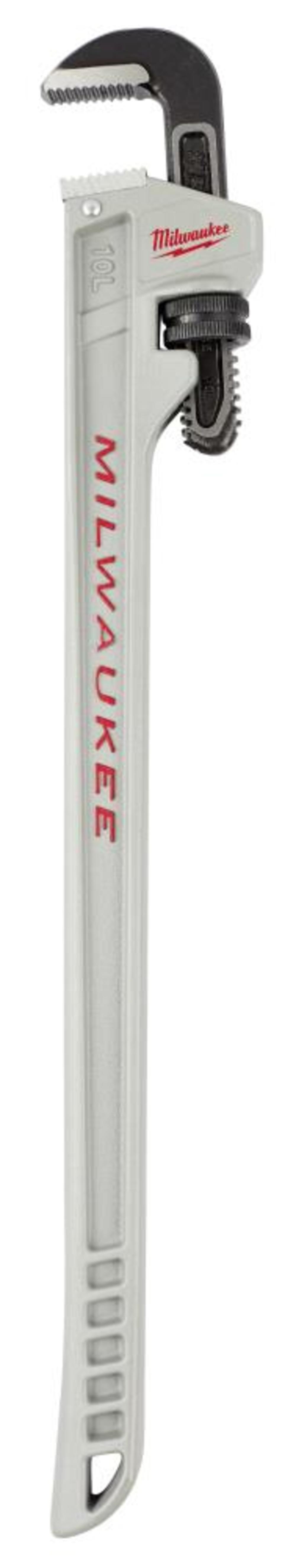 Milwaukee 10L Aluminum Pipe Wrench with POWERLENGTH Handle 48-22-7213 from Milwaukee - Intensery
