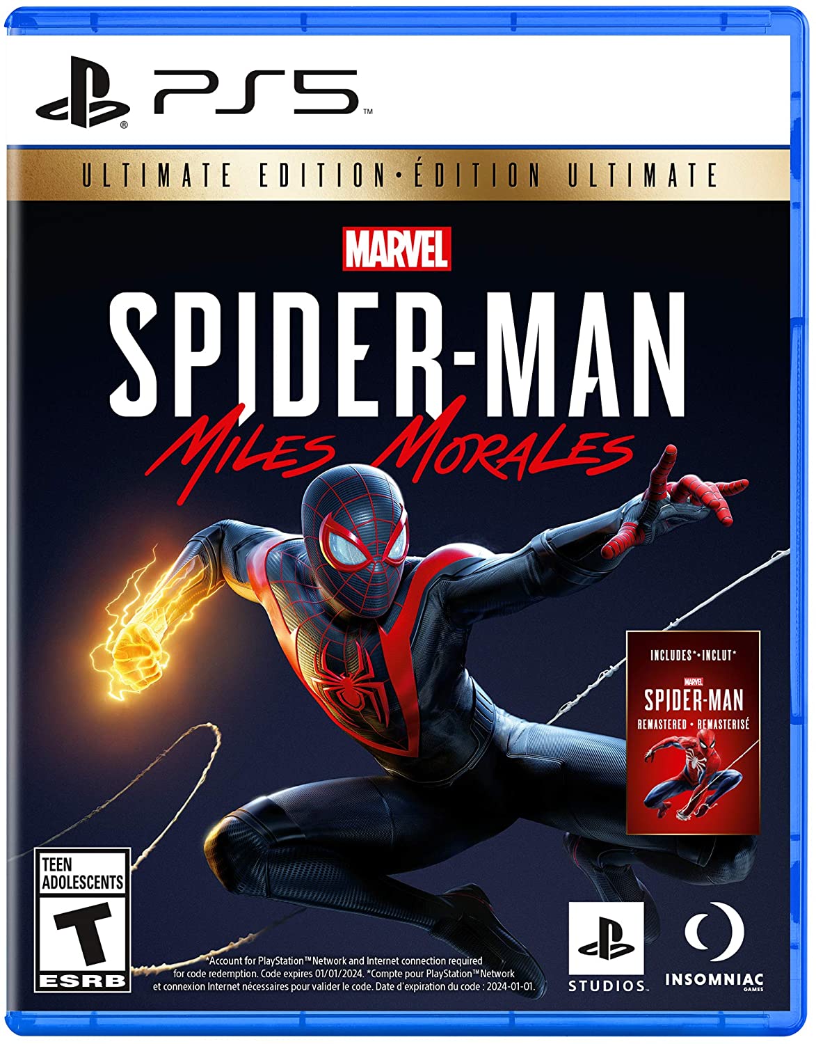 Spider-Man: Miles Morales Ultimate Edition (PS5) - Previously Played - Intensery