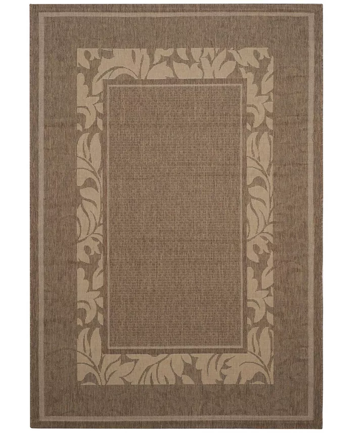 Safavieh Courtyard Brown and Natural 2'3