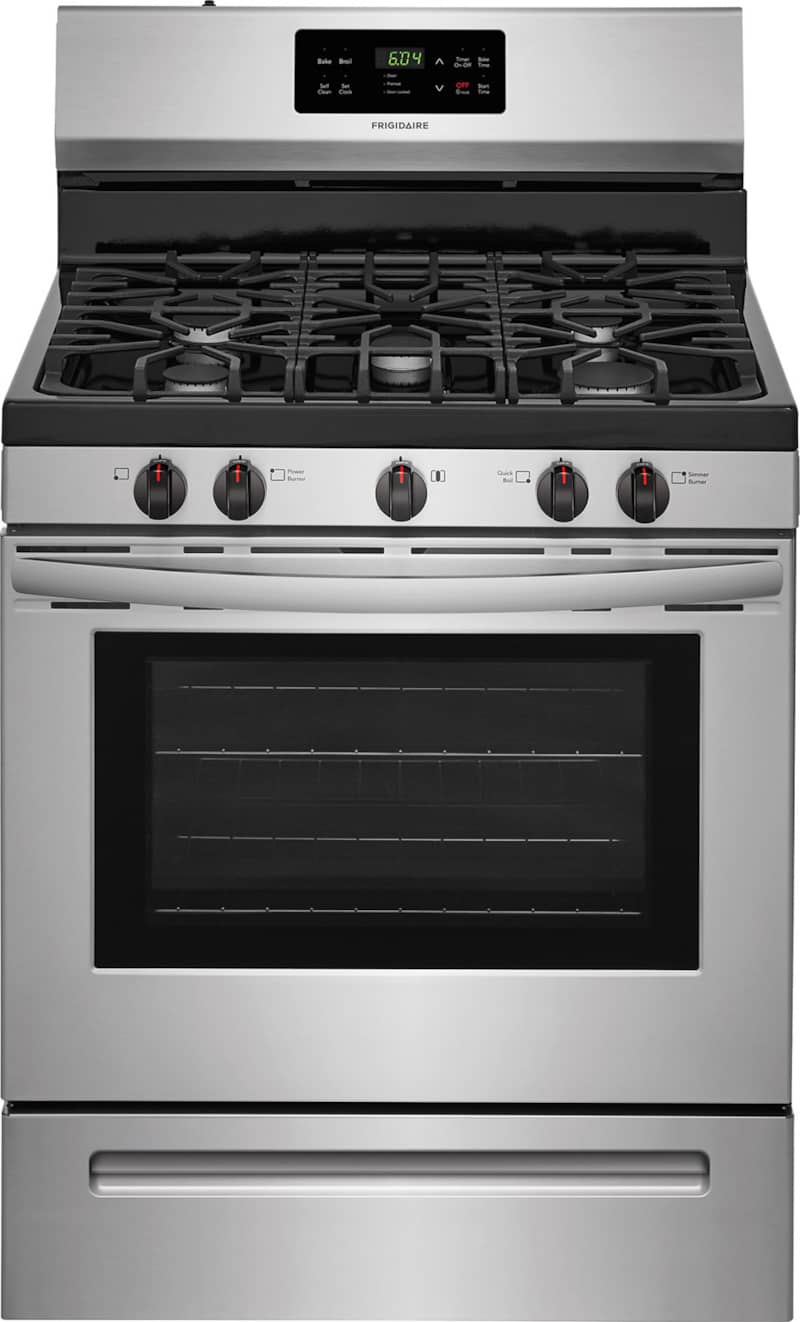 Frigidaire 30 Stainless Steel Gas Range - Intensery