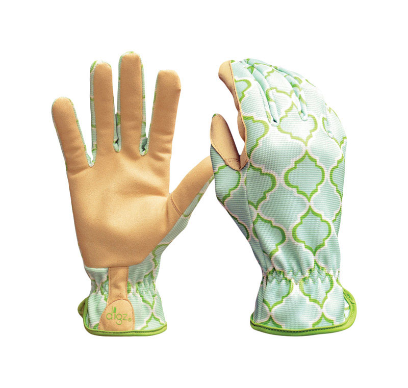 Digz Women\u0027s Indoor/Outdoor Planter Gardening Gloves Blue L 1 pk - Intensery