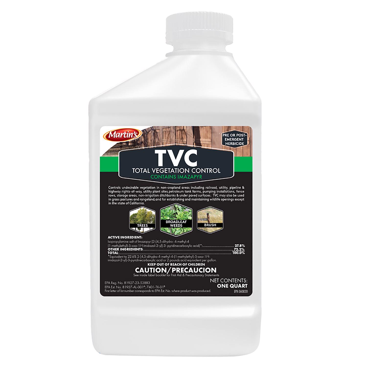 Martin\u0027s TVC Vegetation Herbicide Concentrate 1 qt - Intensery
