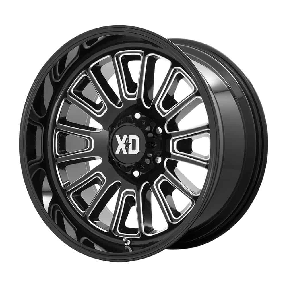 XD XD864 ROVER XD864 22X10 6X135 G-BLK MILL -18MM - Intensery