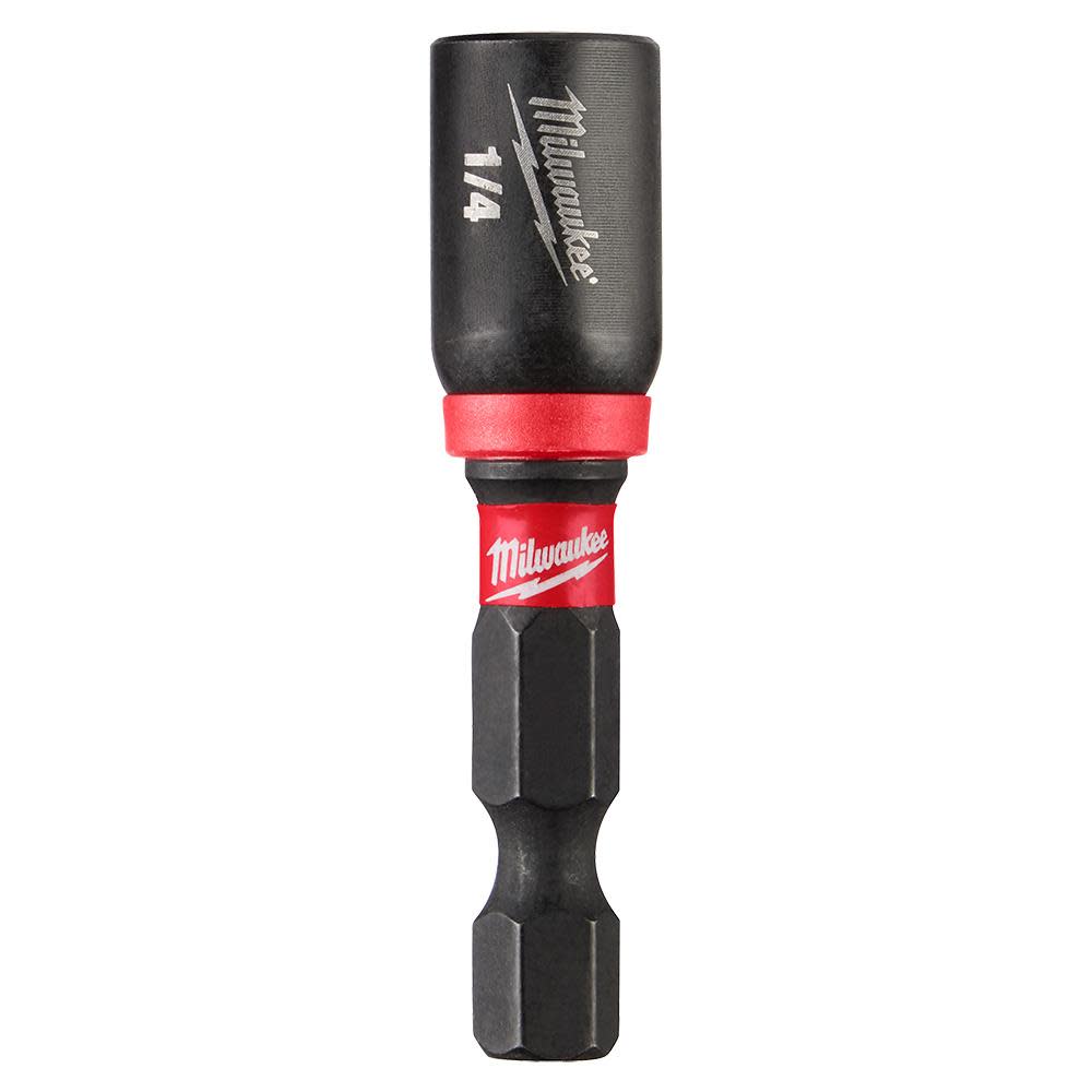 Milwaukee SHOCKWAVE 1-7/8 in. Magnetic Nut Driver 1/4 in. 49-66-4502 from Milwaukee - Intensery