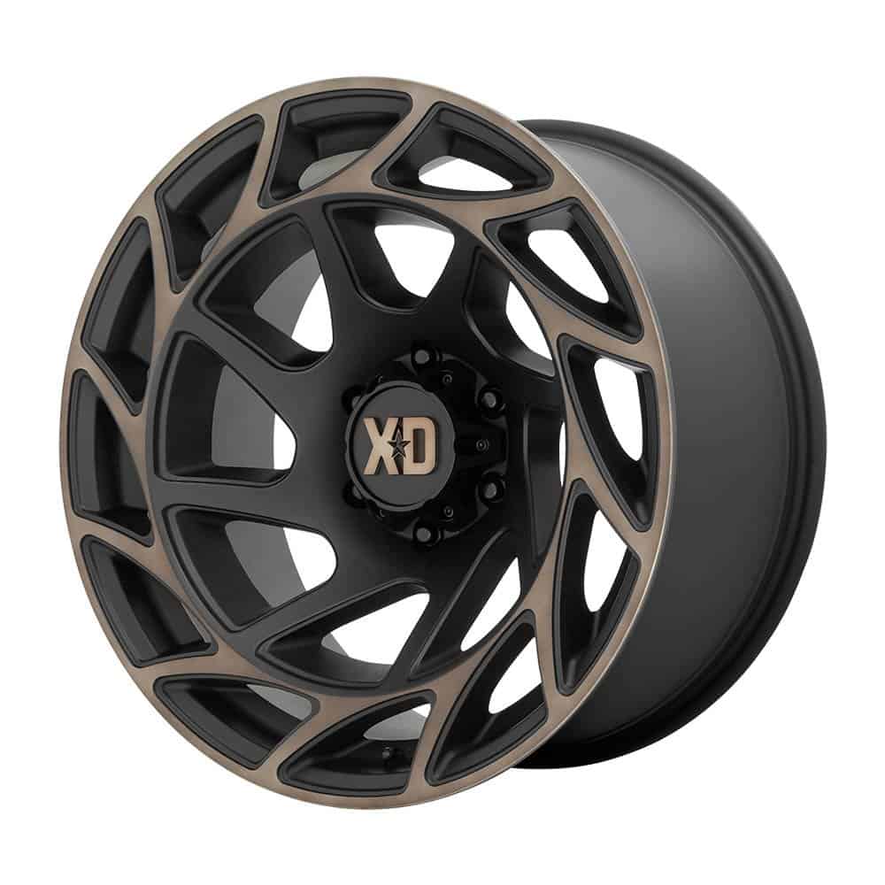 XD XD860 ONSLAUGHT XD860 20X10 8X170 S-BLK BRZTCC -18MM - Intensery