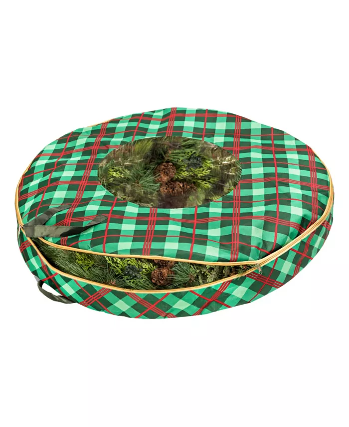 Honey Can Do Christmas Wreath Storage Bag - Intensery