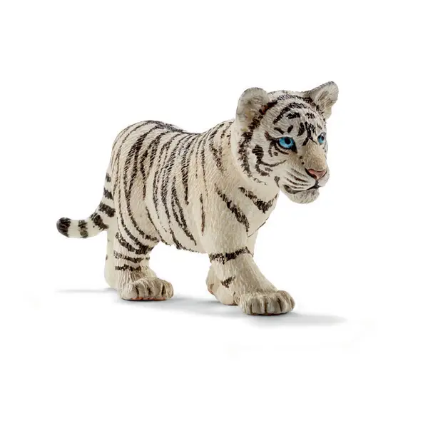 Schleich Wild Life Tiger Cub White - Intensery
