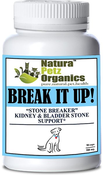 Natura Petz Organics Break It Up! Homeopathic Medicine for Stone Breaking for Dogs - Intensery