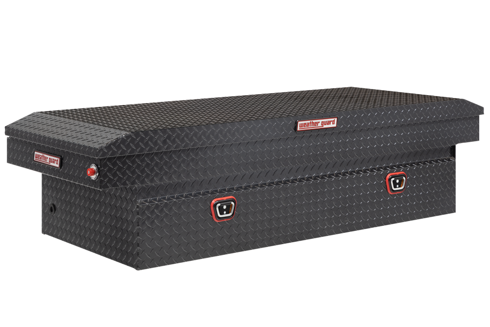 Weather Guard Saddle Truck Tool Box Aluminum Full Extra Wide - Intensery