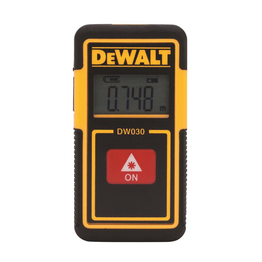 DEWALT 30FT Pocket Laser Distance Measurer - Intensery