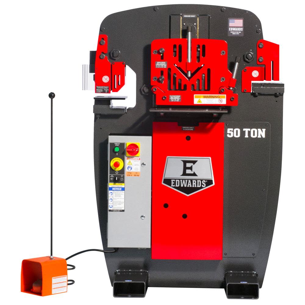 50 Ton Ironworker 3 Phase 208 Volts - Intensery