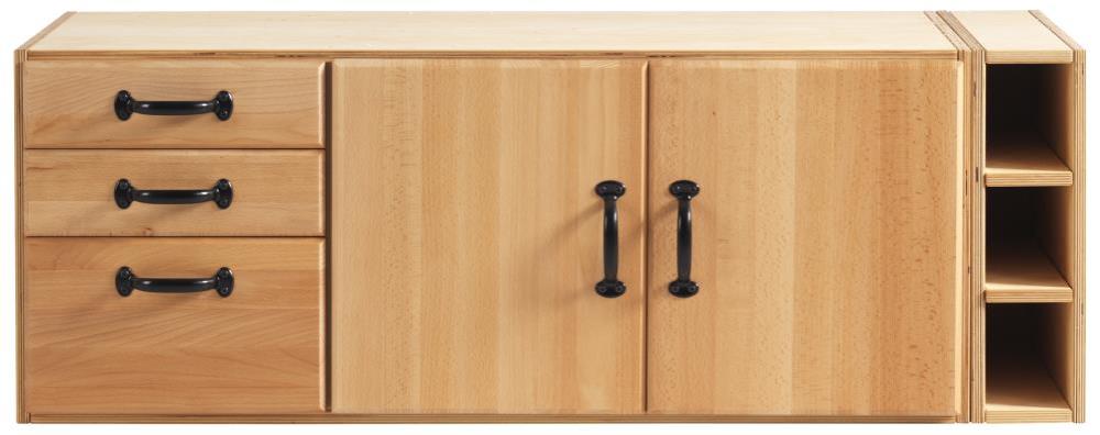 SM05 Deluxe Cabinet for Sjobergs Original 1900 Workbench (Bench Sold Separately) - Intensery