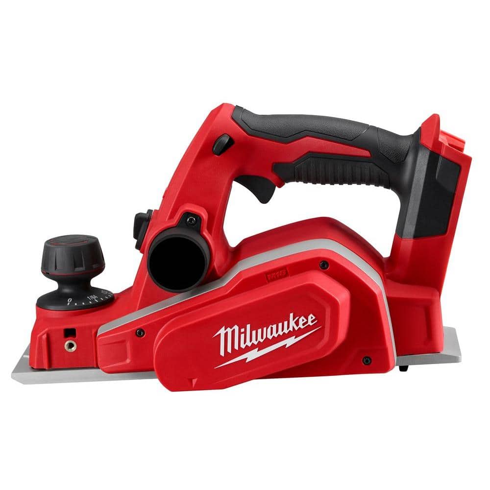 Milwaukee M18 18V Lithium-Ion Cordless 3-1/4 in. Planer (Tool-Only) 2623-20 - Intensery