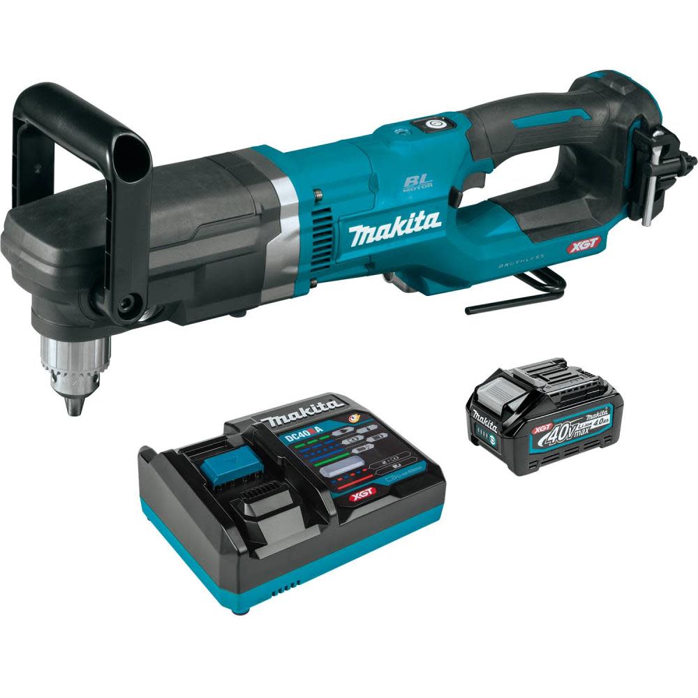 Makita 40V max XGT 1/2 Right Angle Drill Brushless Cordless Kit - Intensery