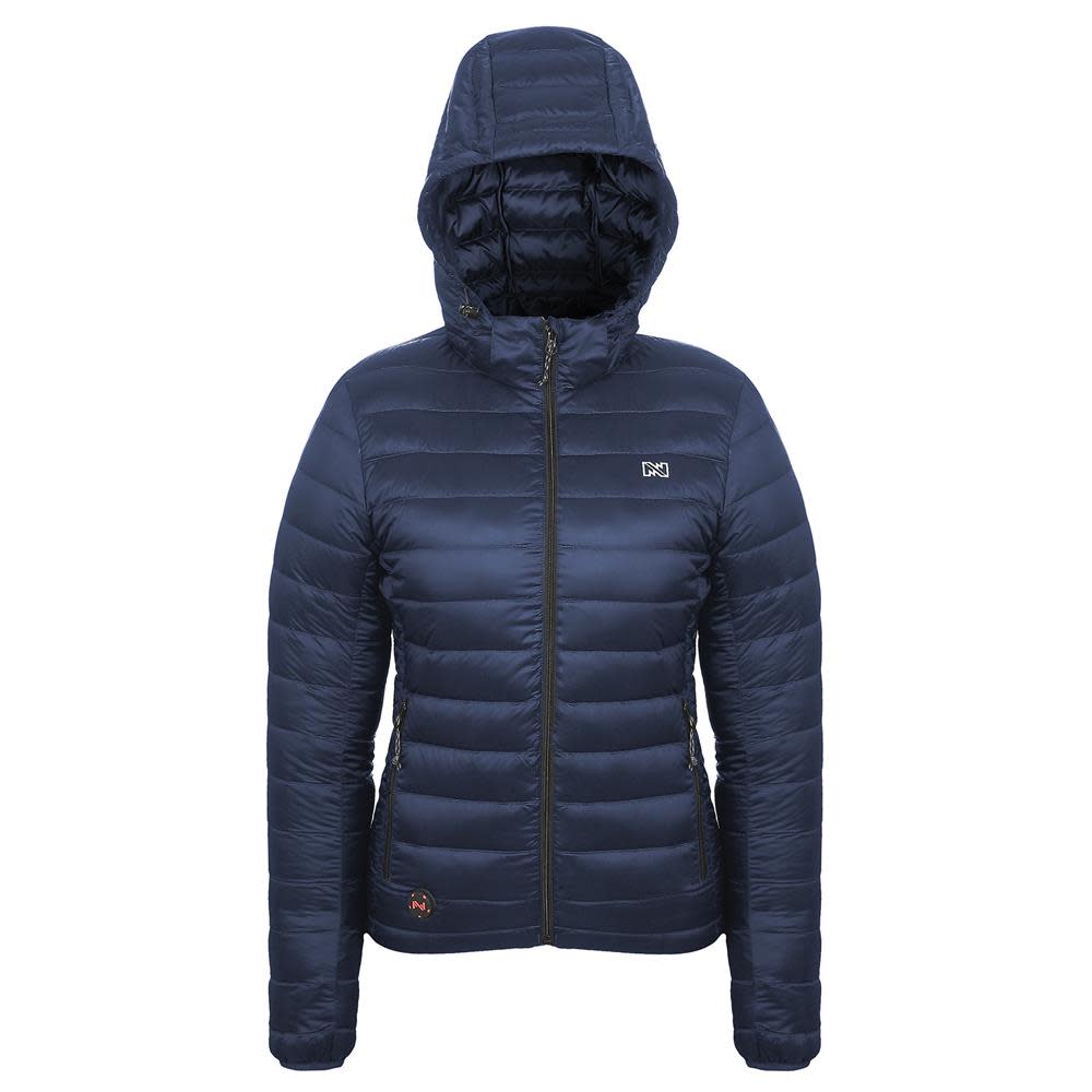 Summit Heated Jacket 12 Volt Womens Navy Small - Intensery