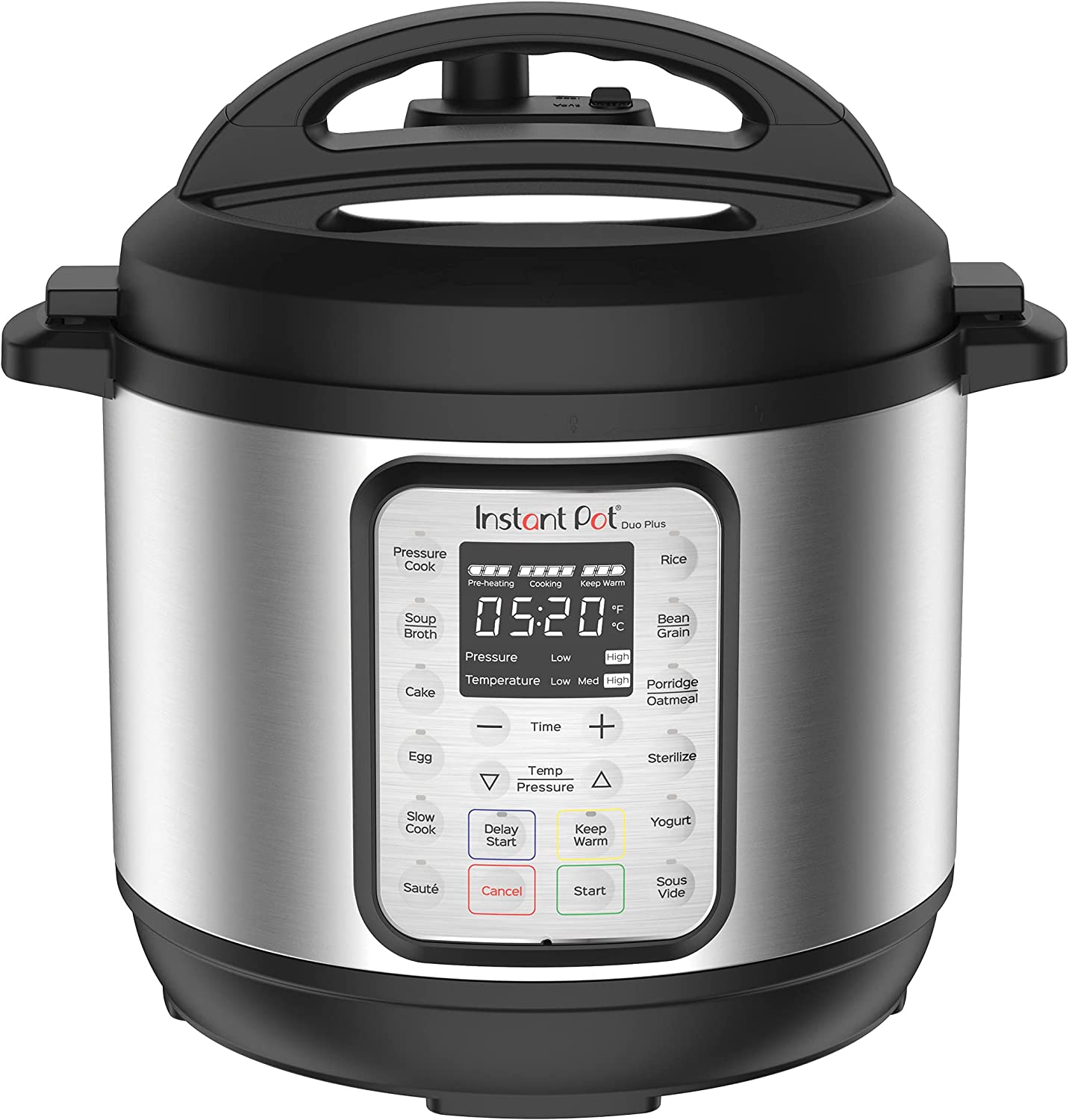 Instant Pot Duo Plus 60 9-in-1 Multi-Use Programmable Pressure Cooker, 6-QT - Intensery