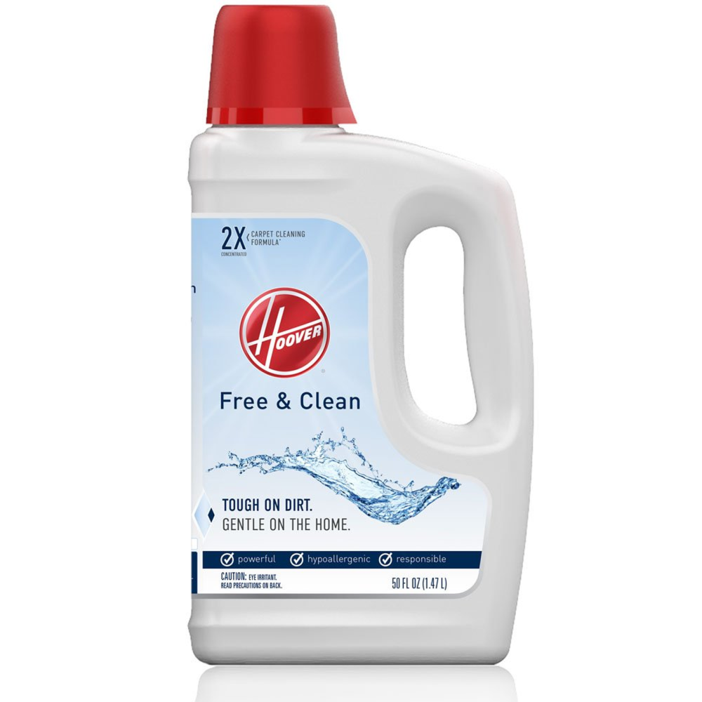 Free and Clean Hypoallergenic Carpet Cleaner Solution 50oz - Intensery
