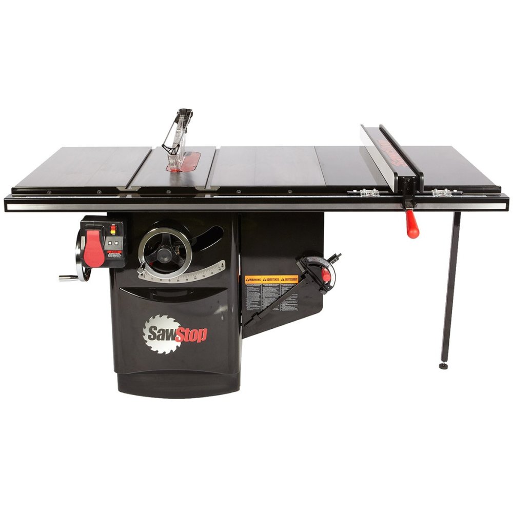 Industrial 10 Cabinet Saw with 36 In. T-Glide Fence System - Intensery