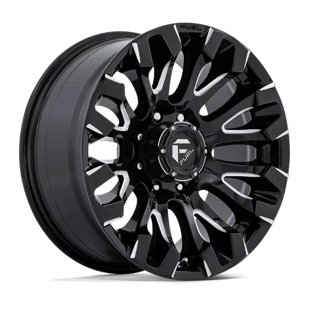 Fuel 1PC Wheels D828 20X9 8X170 G-BLK-MILL 1MM - Intensery
