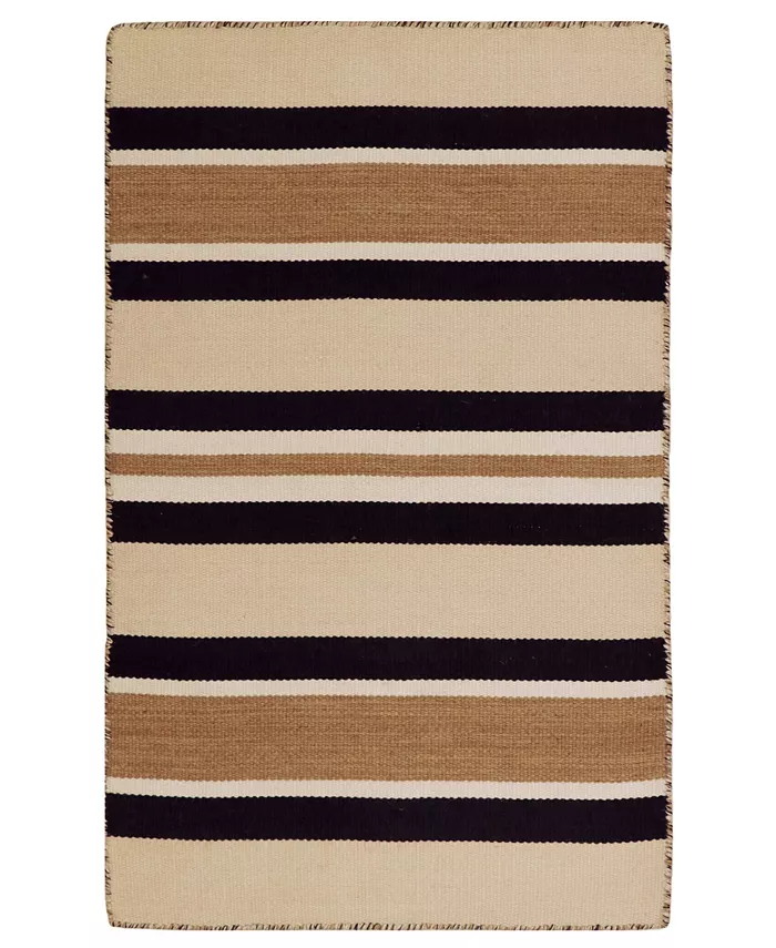 Liora Manne' Sorrento Cabana Stripe Area Rug - Intensery