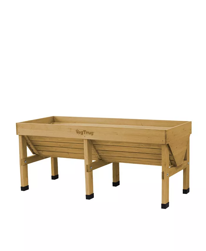 VegTrug Medium Classic Raised Bed Planter - Natural (FSC 100%) - Intensery