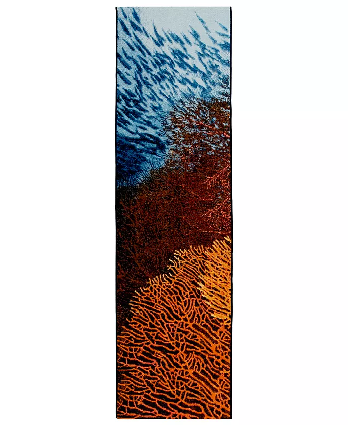 Liora Manne' Marina Coral Area Rug - Intensery