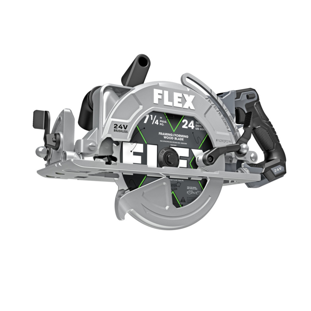 FLEX 24V 7 1/4 Circular Saw Rear Handle Stacked Lithium ToolOnly - Intensery
