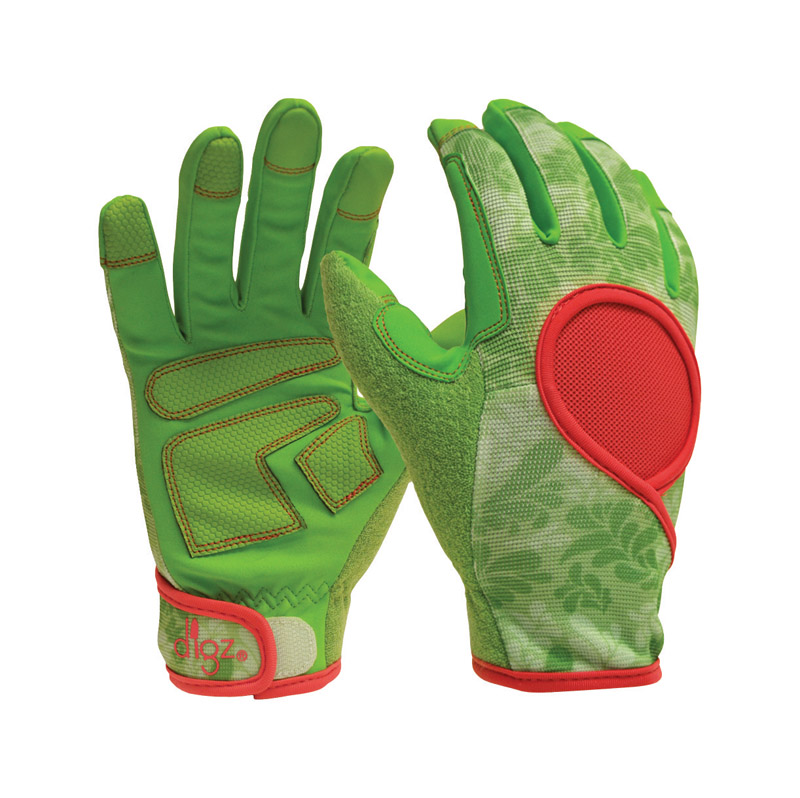 Digz Women\u0027s Indoor/Outdoor Gardening Gloves Green S 1 pair - Intensery