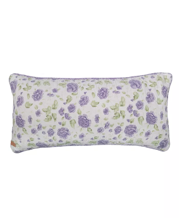 American Heritage Textiles Lavender Rose Decorative Pillow， 11