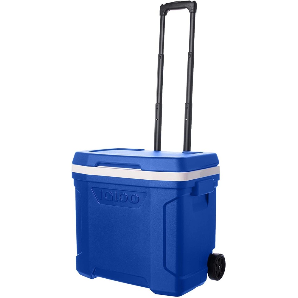 Igloo Profile II 28 Roller Hard Cooler Majestic Blue 28qt - Intensery