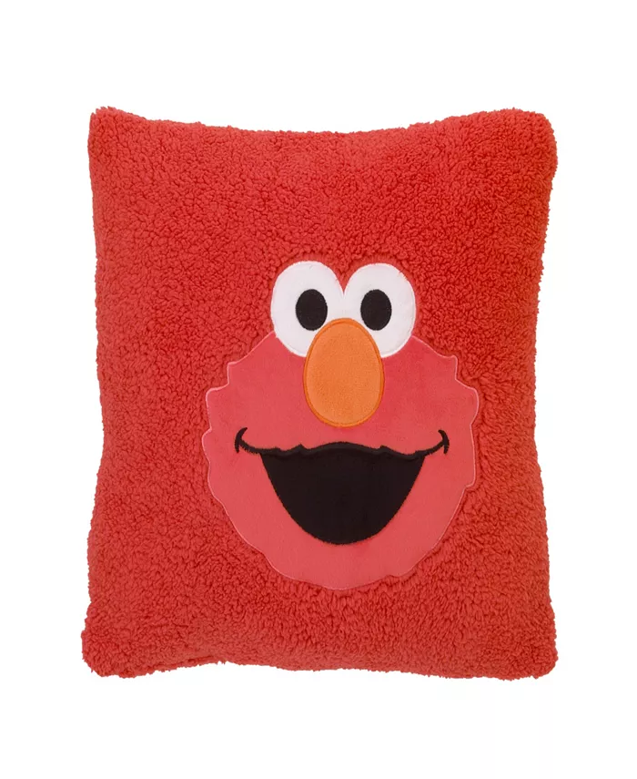 Macy's Sesame Street Elmo Super Soft Decorative Pillow - Intensery