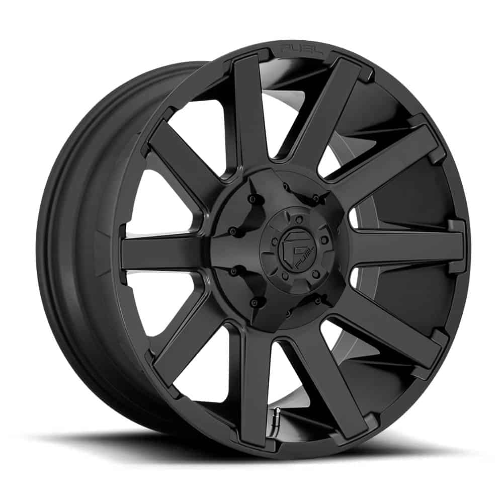 Fuel 1PC D437 CONTRA D437 18X9 6X135/5.5 S-BLK 01MM - Intensery