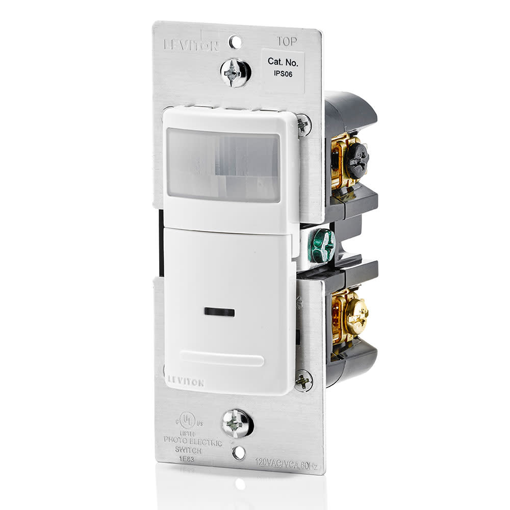 Leviton Decora Occupancy Motion Sensor Switch 5A 120V White 3 Way - Intensery