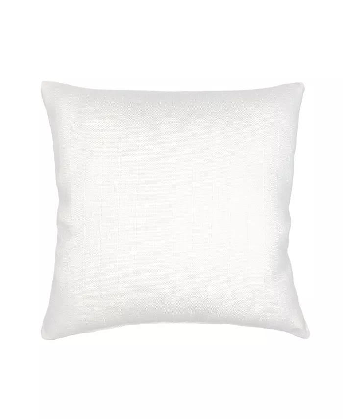 Anaya Home Summer Classic White Outdoor Large Pillow - Intensery