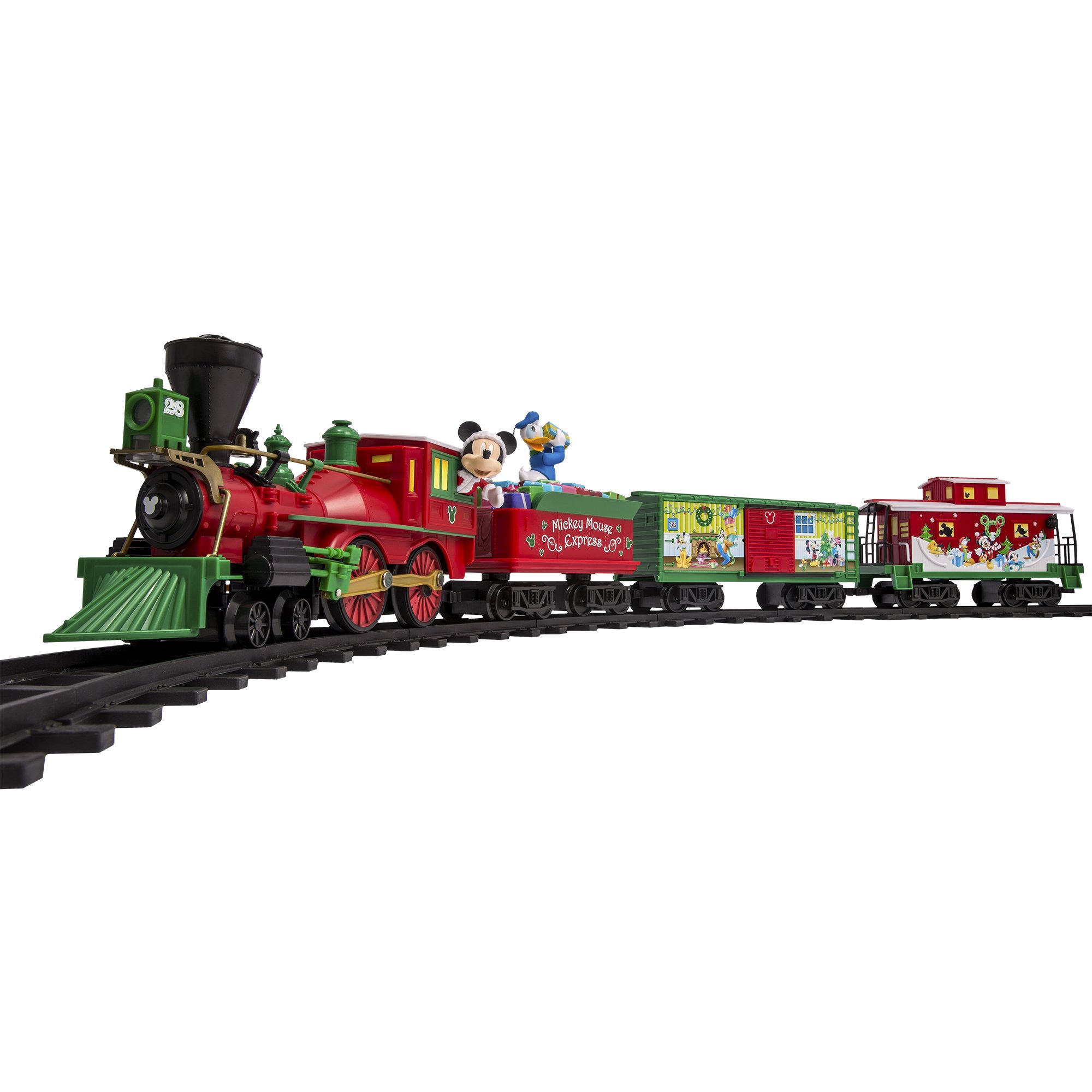 Lionel Large Scale Disney Mickey Mouse Express with Remote Battery Powered Model Train Set - Intensery