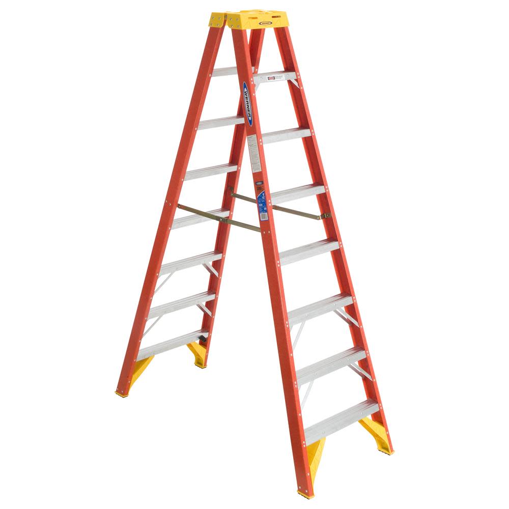 8 Ft. Type IA Fiberglass Twin Ladder - Intensery