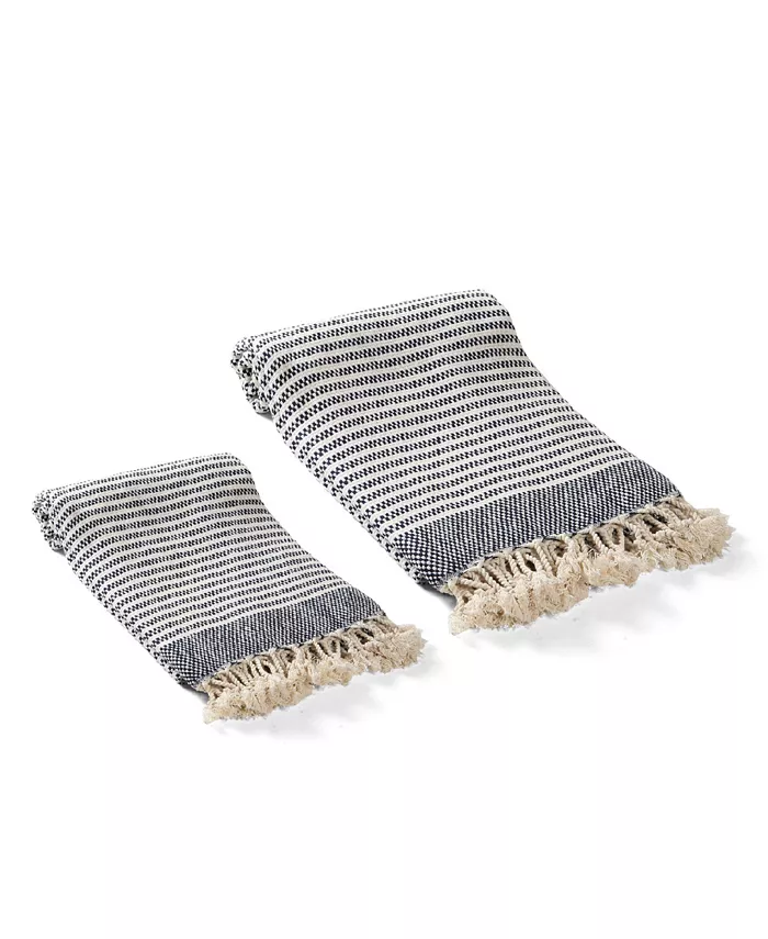 Olive and Linen Turkish Bath and Hand Towel Collection - Intensery