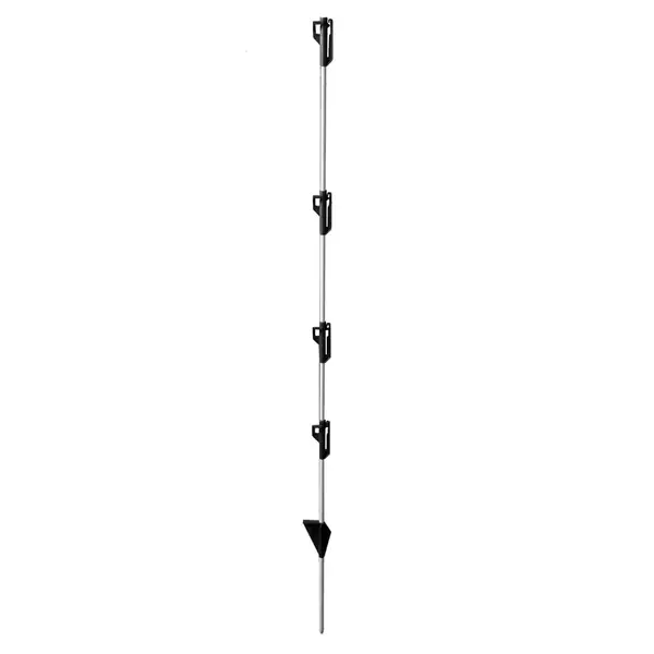 Common Sense Fence 4' SunGUARD II Fiberglass Step-In Fence Post - Intensery