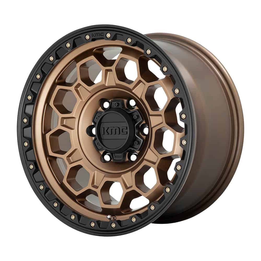 KMC KM545 TREK KM545 17X9 6X135 M-BRZ BLK LP 18MM - Intensery