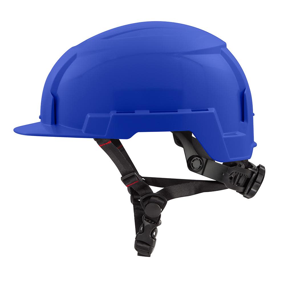 Milwaukee Blue Front Brim Helmet with BOLT Class E - Intensery
