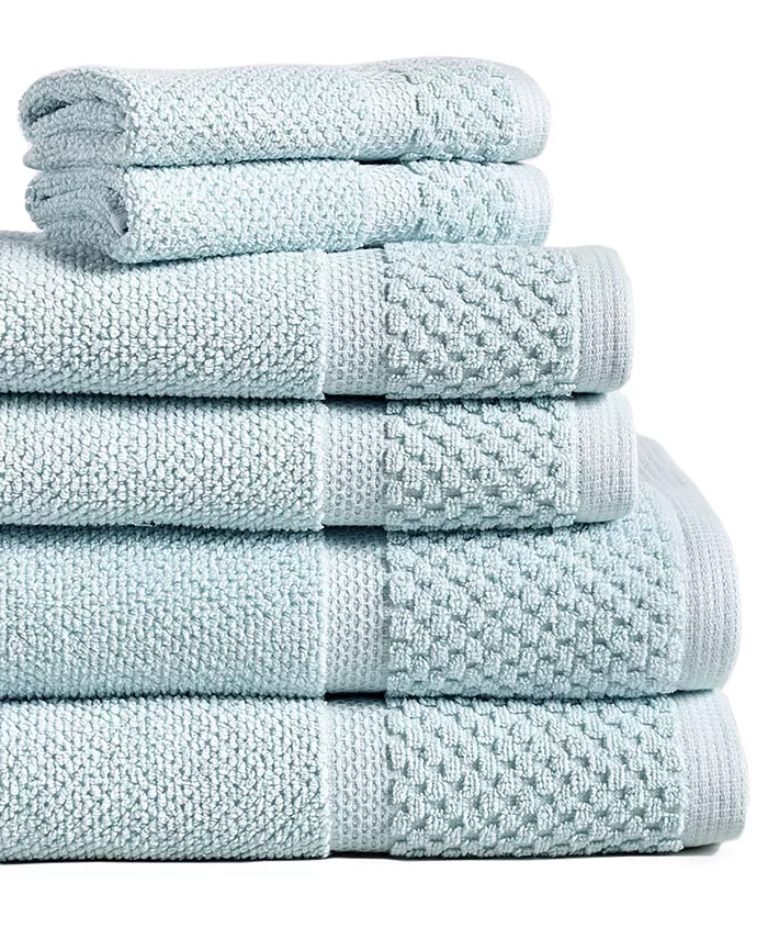 Cobra Diplomat 6-Piece 100% Cotton Bath Towel Set - Intensery