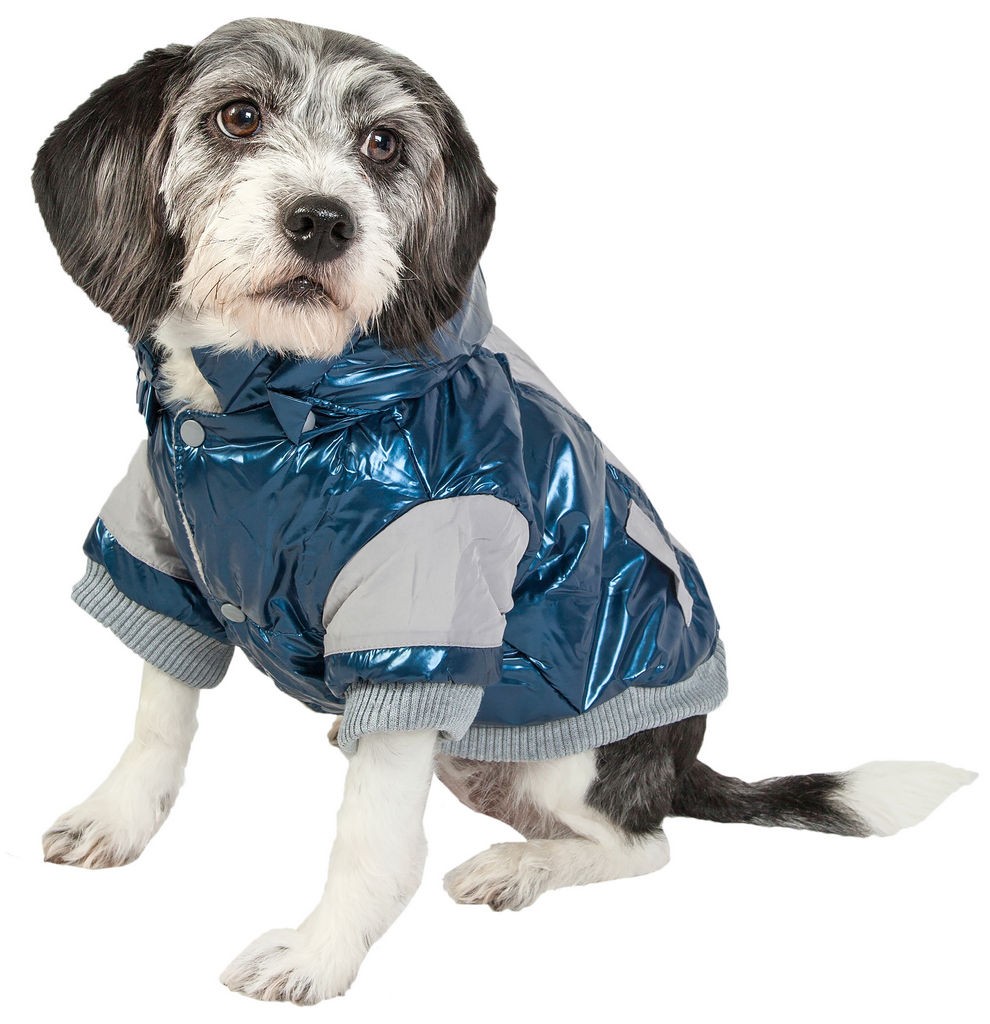 Pet Life Sporty Vintage Aspen Pet Ski Jacket in Blue (X-Small) - Pet Life 24BLXS - Intensery