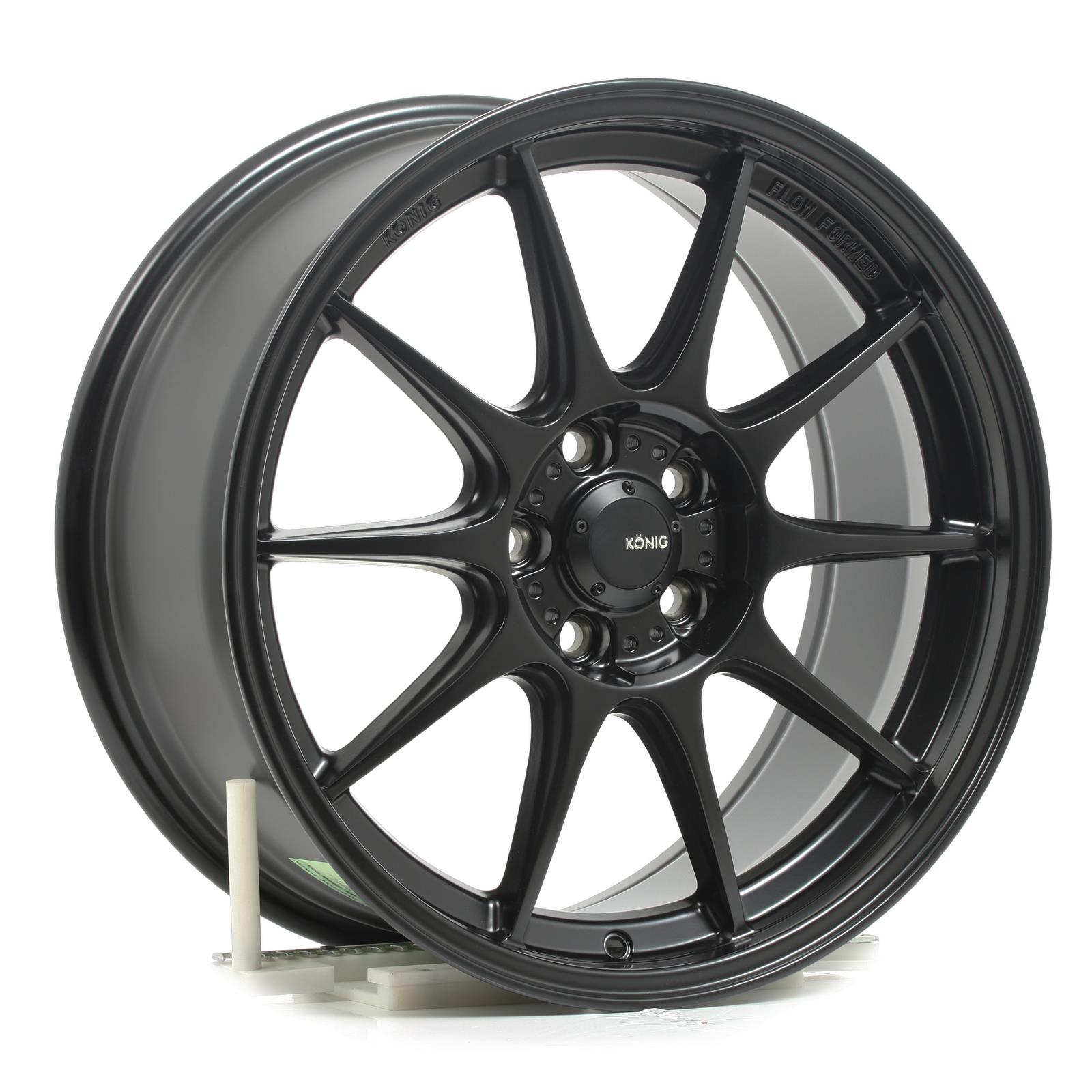 Konig Wheels DK88508435 Konig Dekagram Semi-Matte Black Wheels - Intensery
