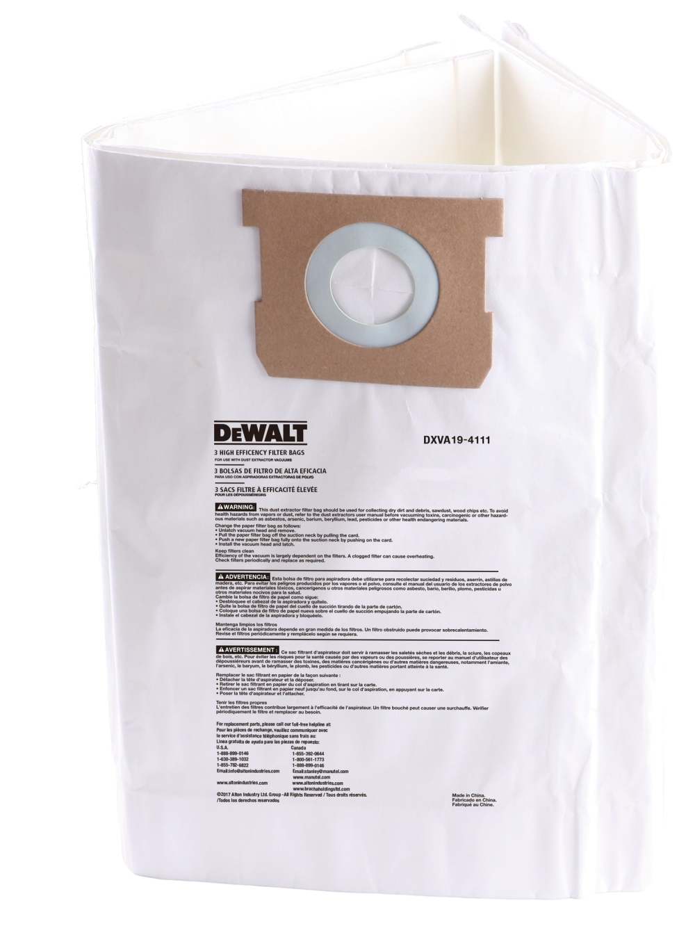 DEWALT Fine Dust Bag 6 10 Gallon 3 bags DXVA19-4111 from DEWALT - Intensery