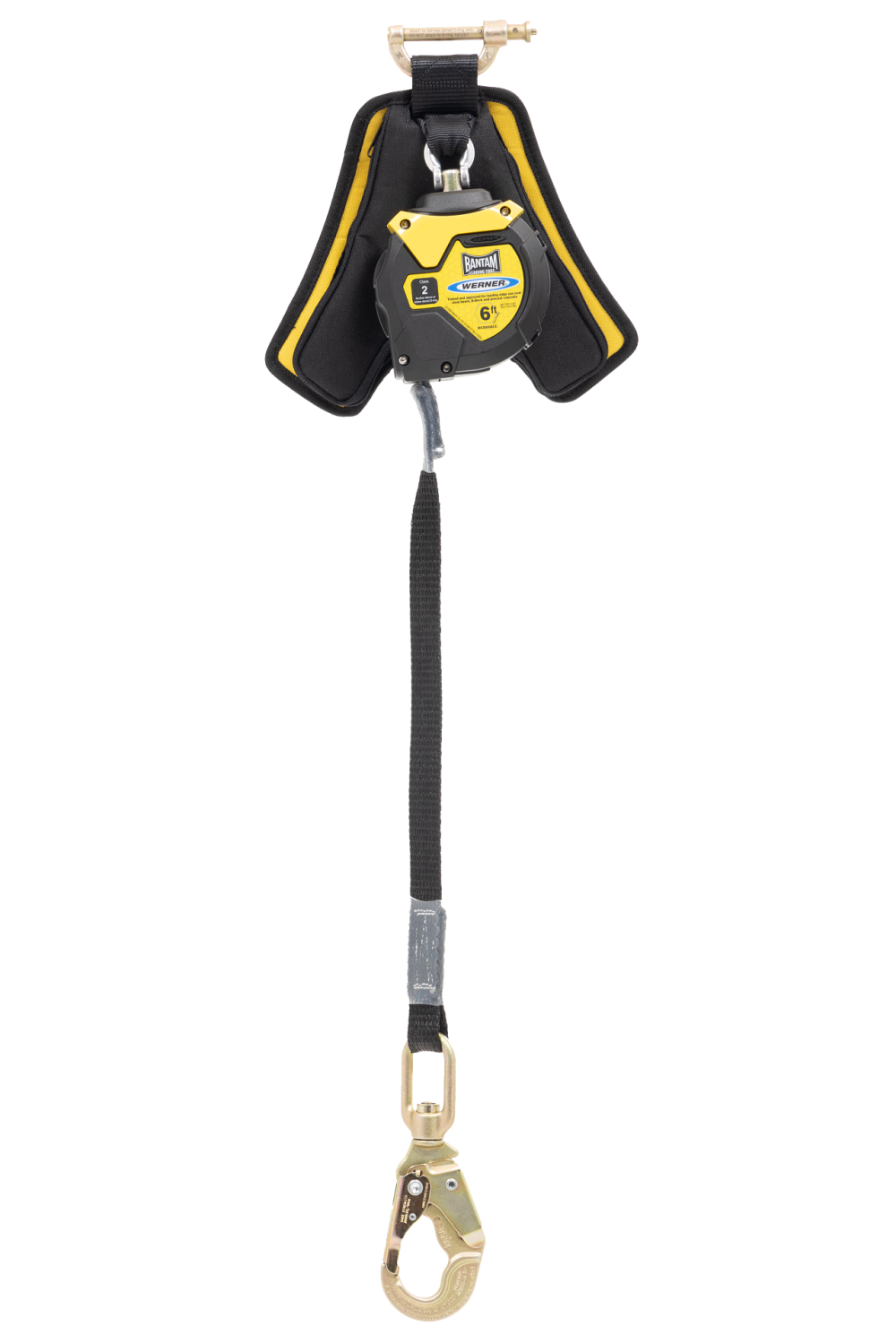 Werner Bantam 6and#8242; Web Leading Edge Self Retracting Lifeline - Intensery