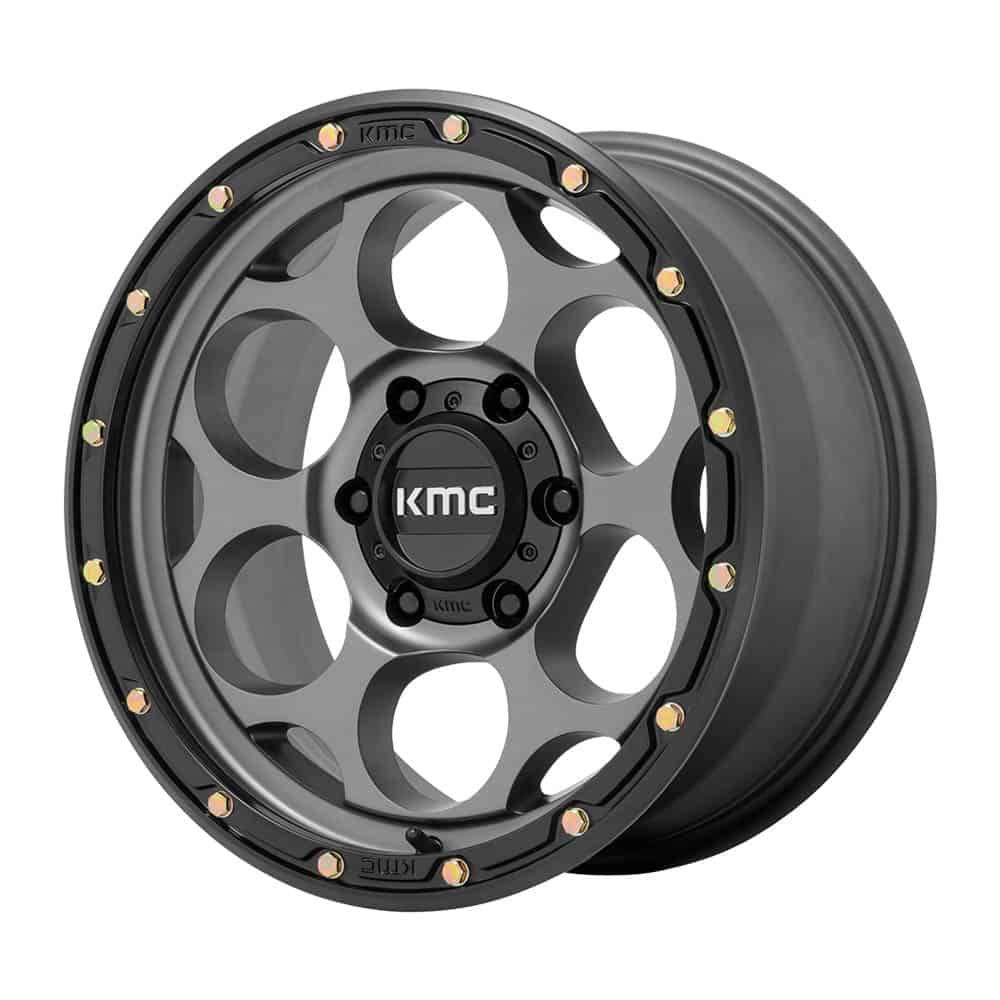 KMC KM541 DIRTY HARRY KM541 17X8.5 5X5.0 S-GRY BLK-LP 18MM - Intensery