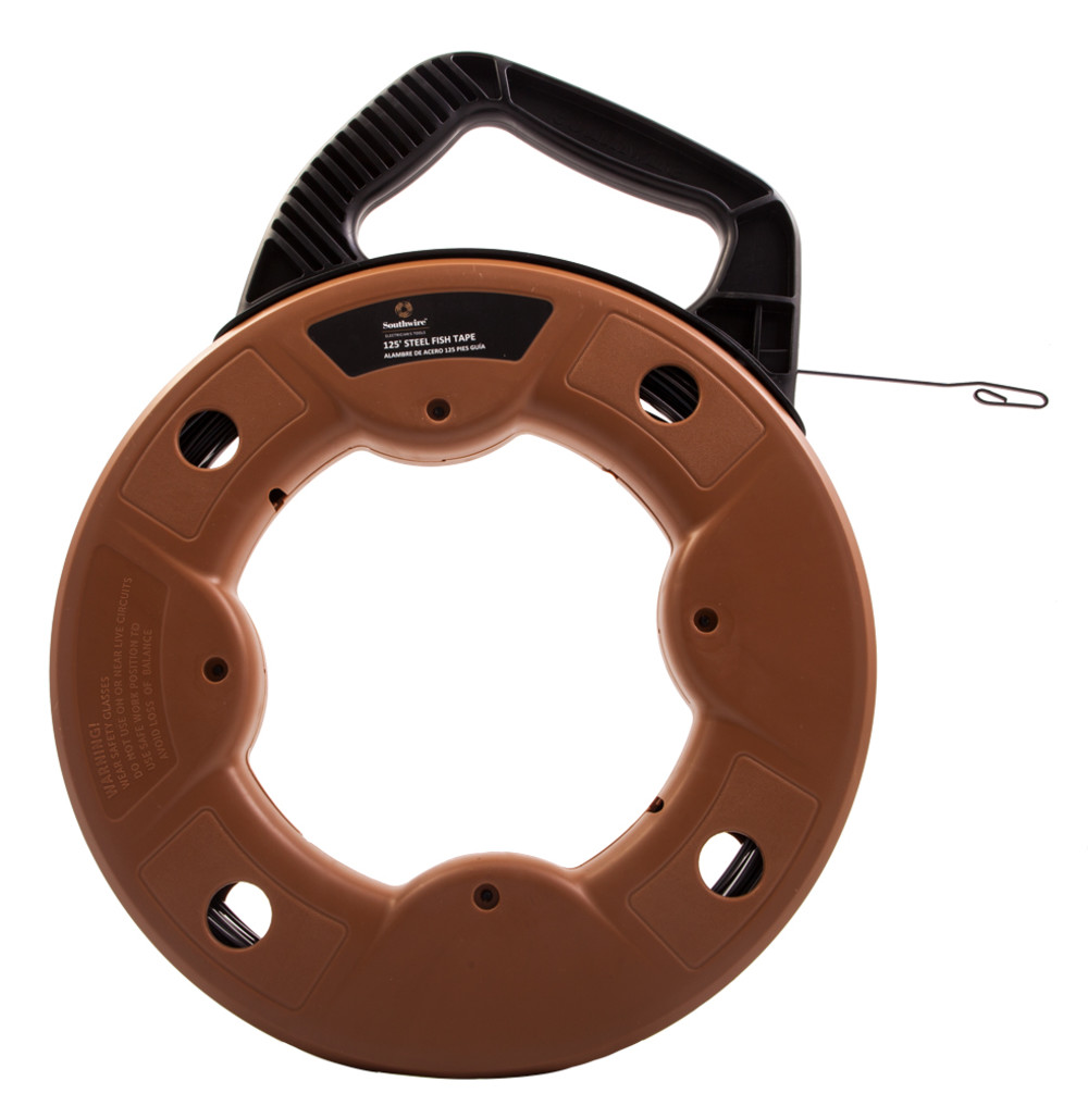 Southwire Fish Tape 1/8 125and#8242; Flat Steel - Intensery