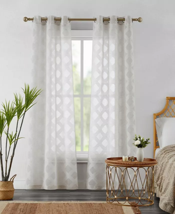 Dainty Home Snowball Panel Pair Collection - Intensery